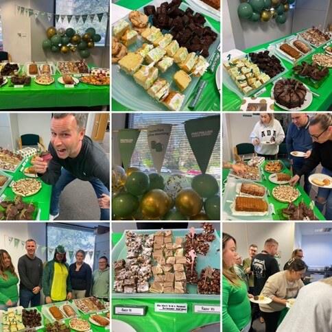 Macmillan coffee morning event